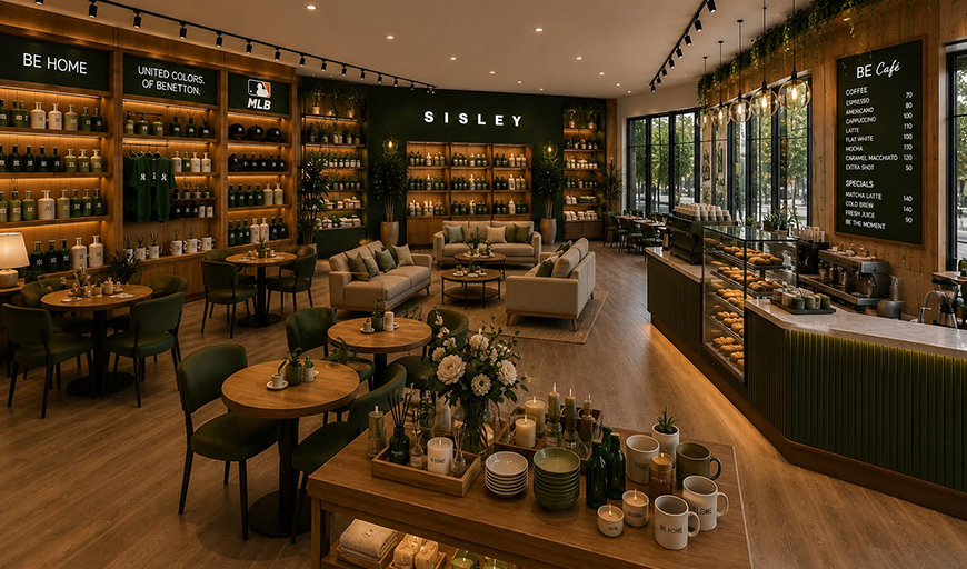 Benetton Home Mağaza İçi Cafe Entegrasyonu